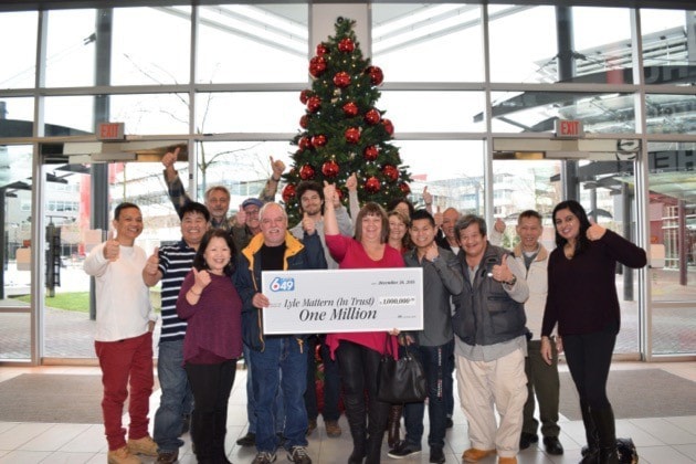 Lotto on christmas outlet day