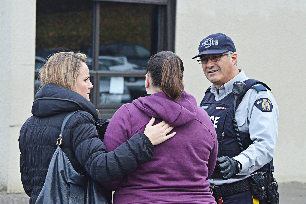 VIDEO Langley high school locked down after reports of a gun The