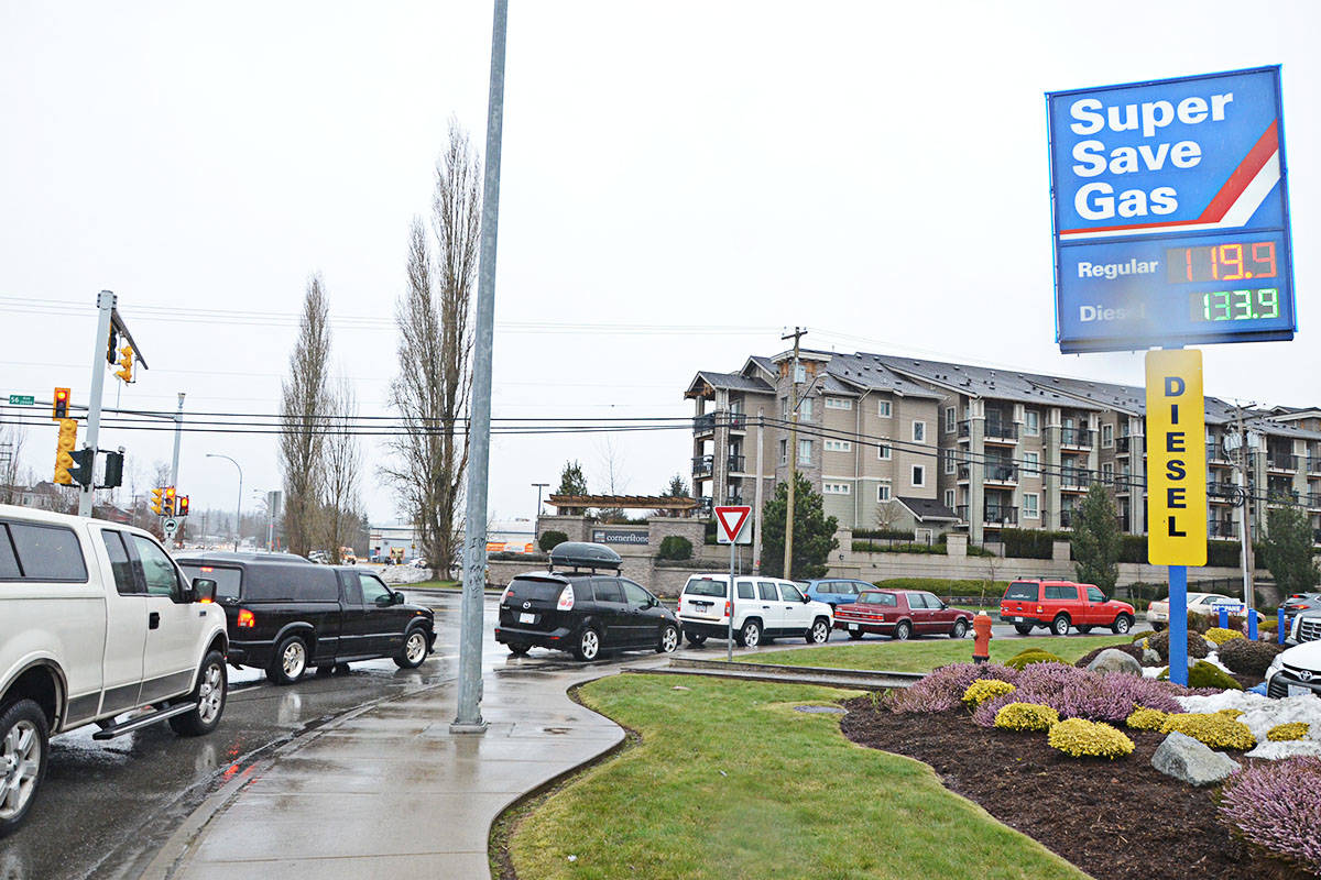 UPDATE Gas price war fizzling out? The Abbotsford News