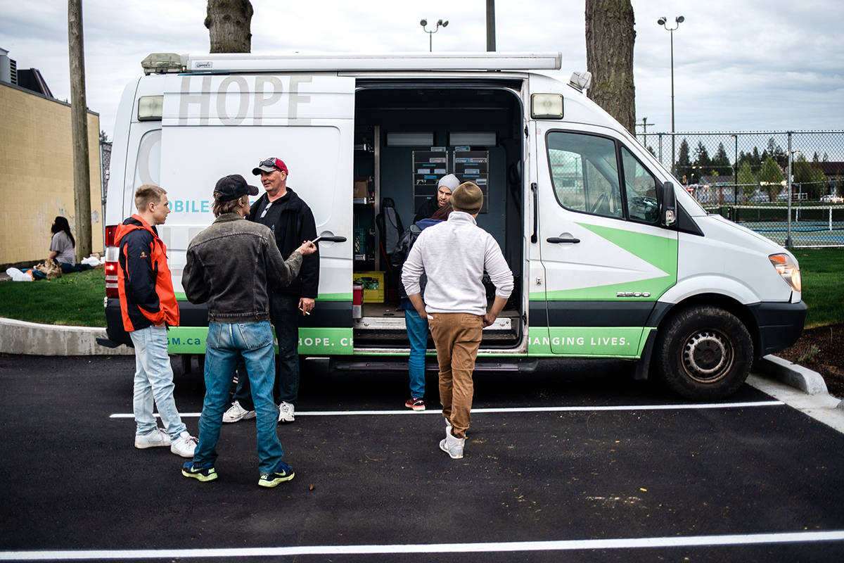 ‘Mobile Mission’ van supplies gear and food to homeless in Abbotsford