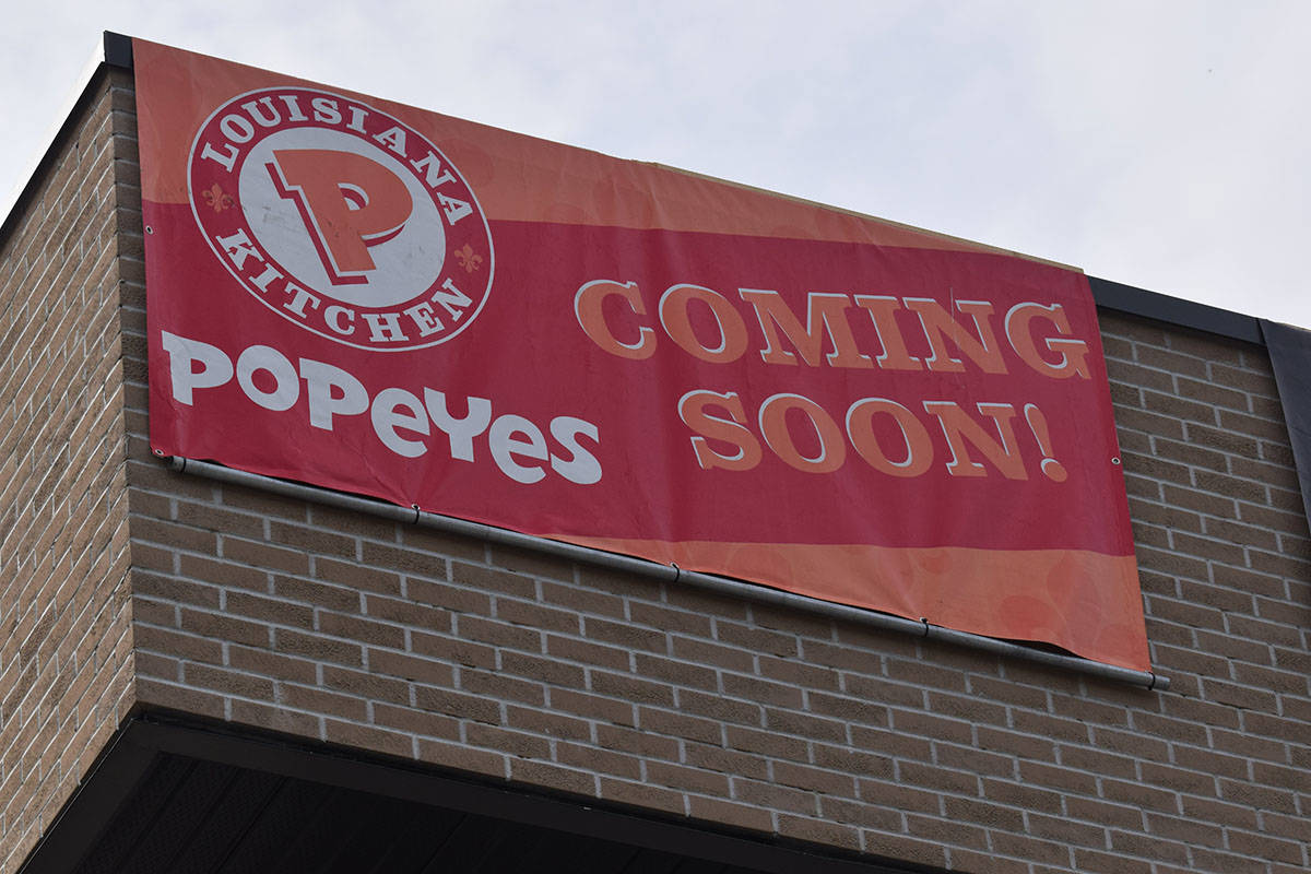 Popeyes Louisiana Kitchen coming soon to Abbotsford The Abbotsford News