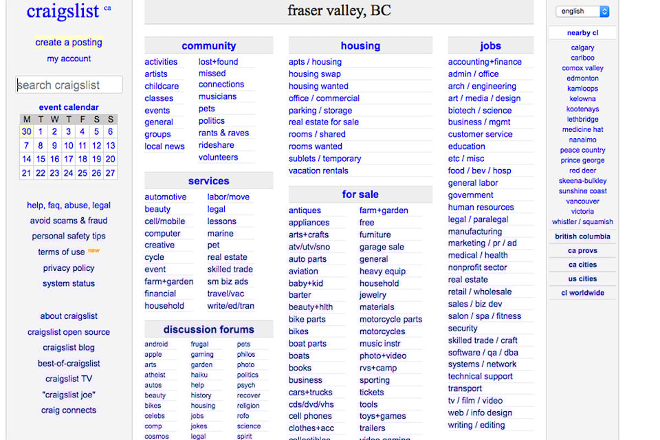 Have you ever visited the Craigslist ‘missed connections’ page? The