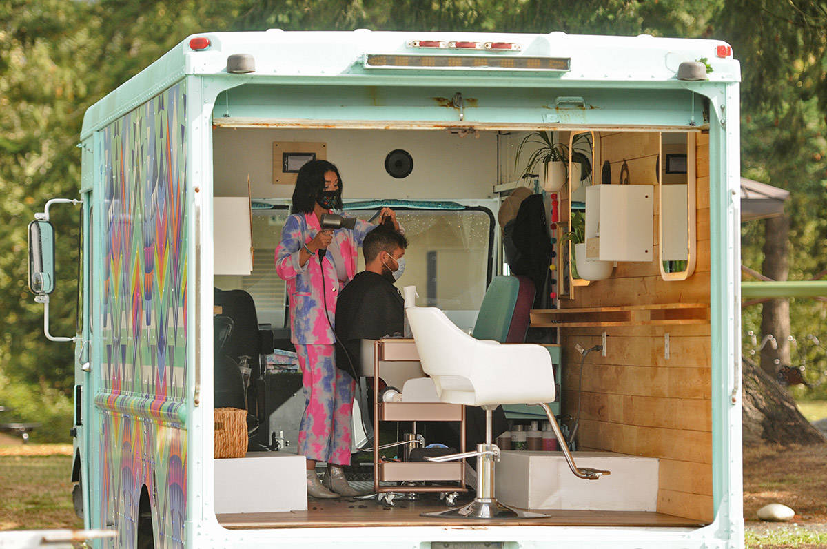 Mobile hair salon rolls into Fraser Valley The Abbotsford News