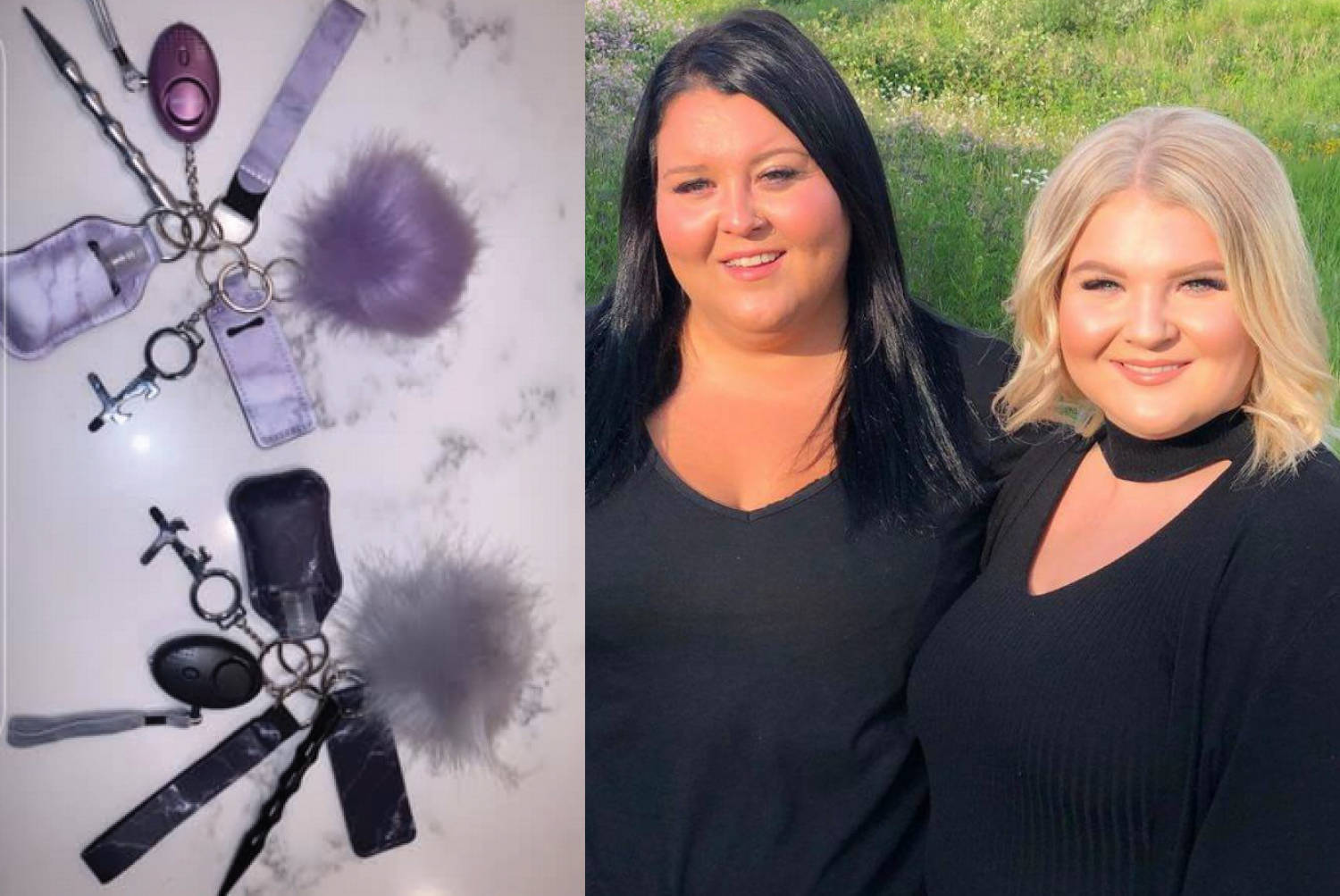Chilliwack sisters create self defence keychains to help local