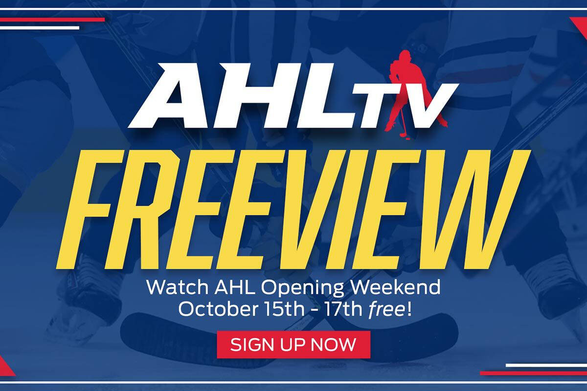 First two Abbotsford Canucks games now streaming for free