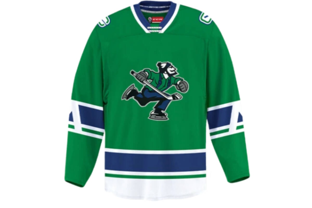 Canucks jersey change sales