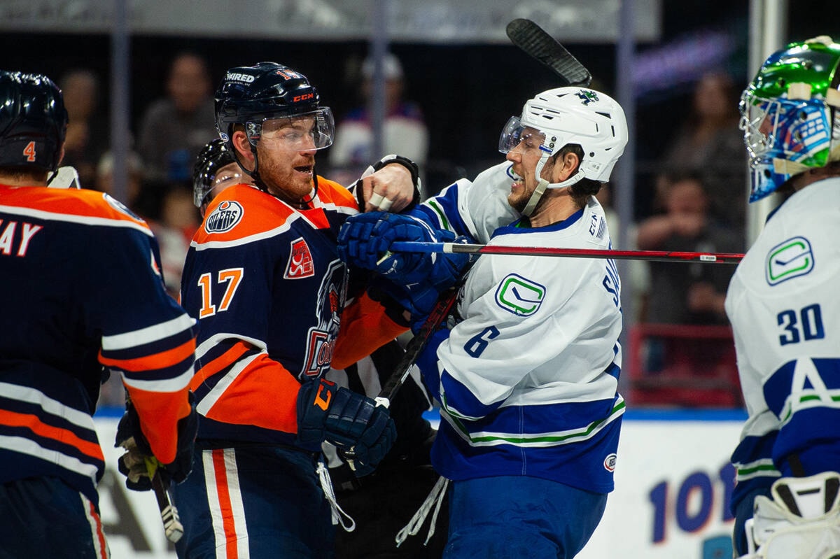 Abbotsford Canucks bounce Bakersfield Condors out of the AHL