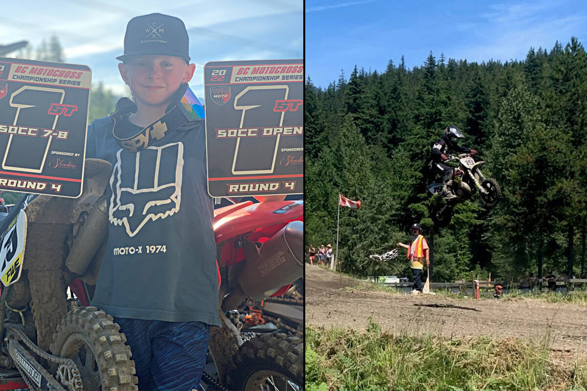 9-year-old Missionite earns shot at Canadian Motocross Championship in Ontario pic