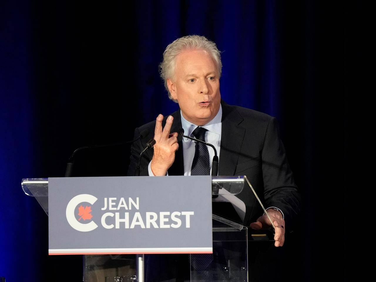 Conservative Party of Canada leadership candidate Jean Charest. THE CANADIAN PRESS/Ryan Remiorz
