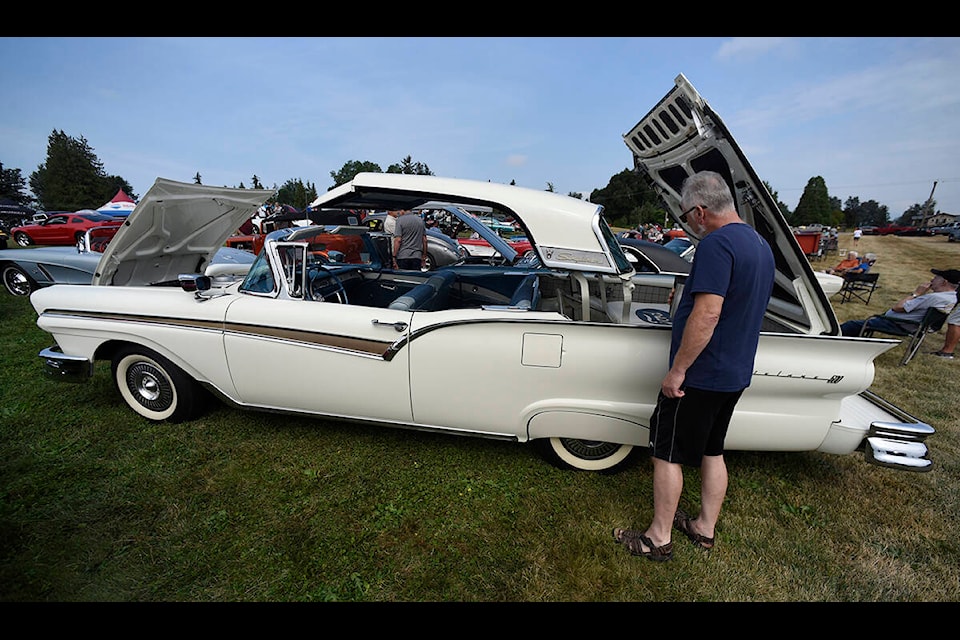 The Abbotsford Hospice Society held its Horsepower for Hospice Show and Shine on Saturday at the Mt. Lehman Winery. (John Morrow/Abbotsford News)