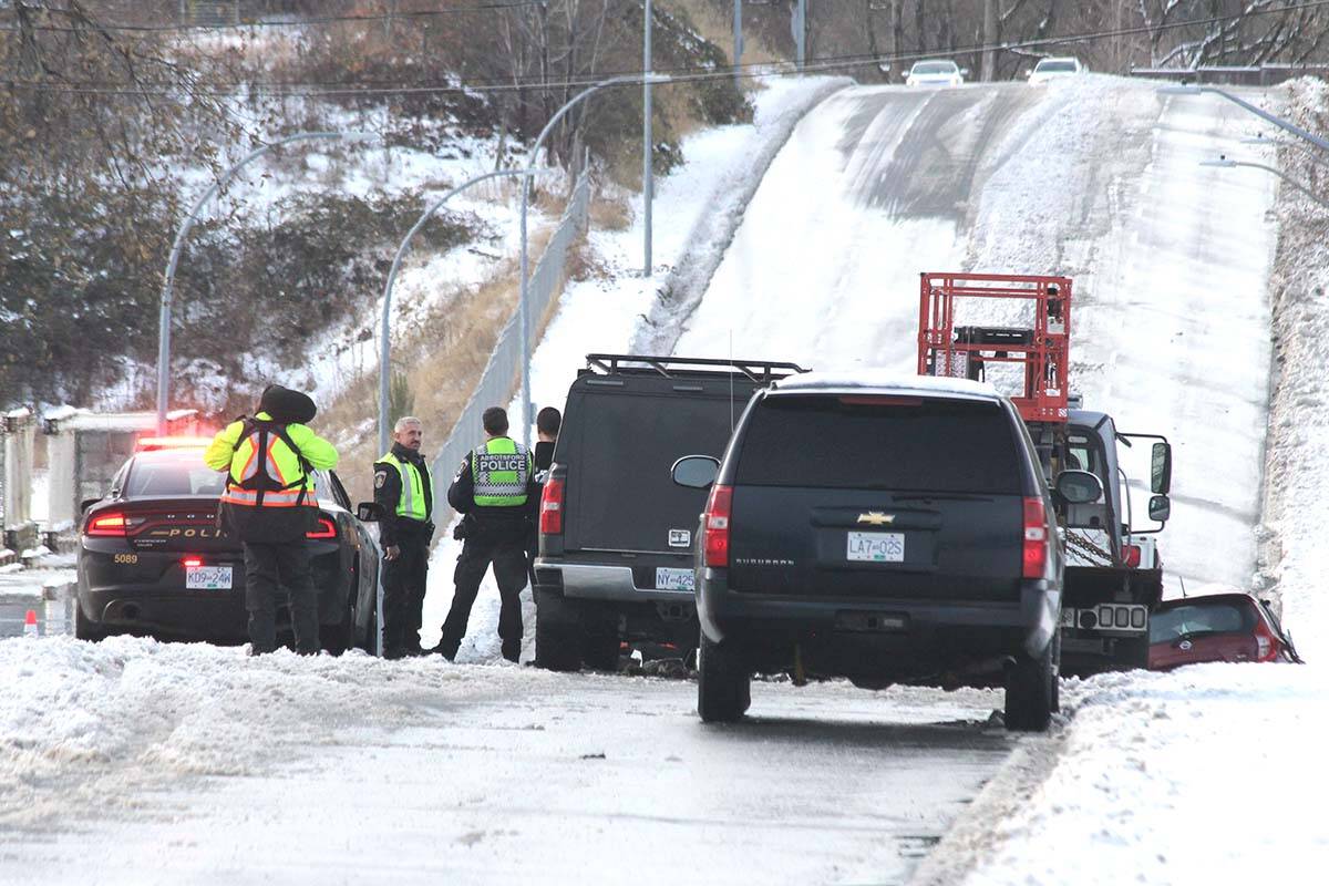 Man, 50, critically injured in headon crash in Abbotsford The