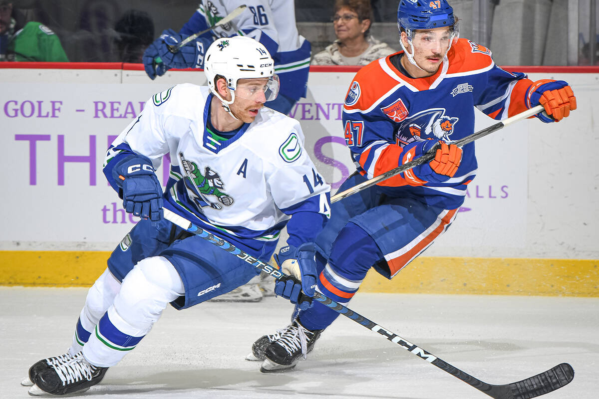 Abbotsford Canucks fall 3-1 to Bakersfield Condors - Mission City