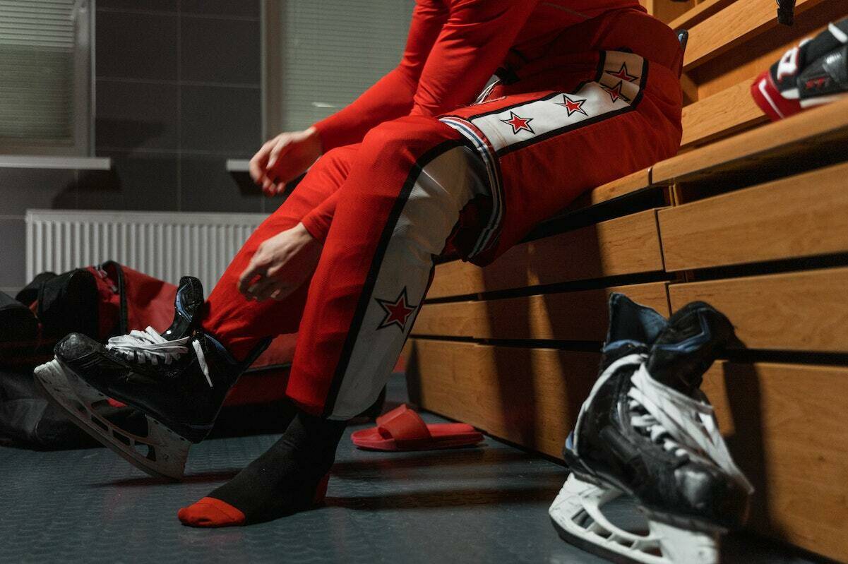 A Ridge-Meadows Minor Hockey Association player is facing discipline for sharing images of undressed teammates on social media. (Pexels/Tima Miroshnichenko photo)