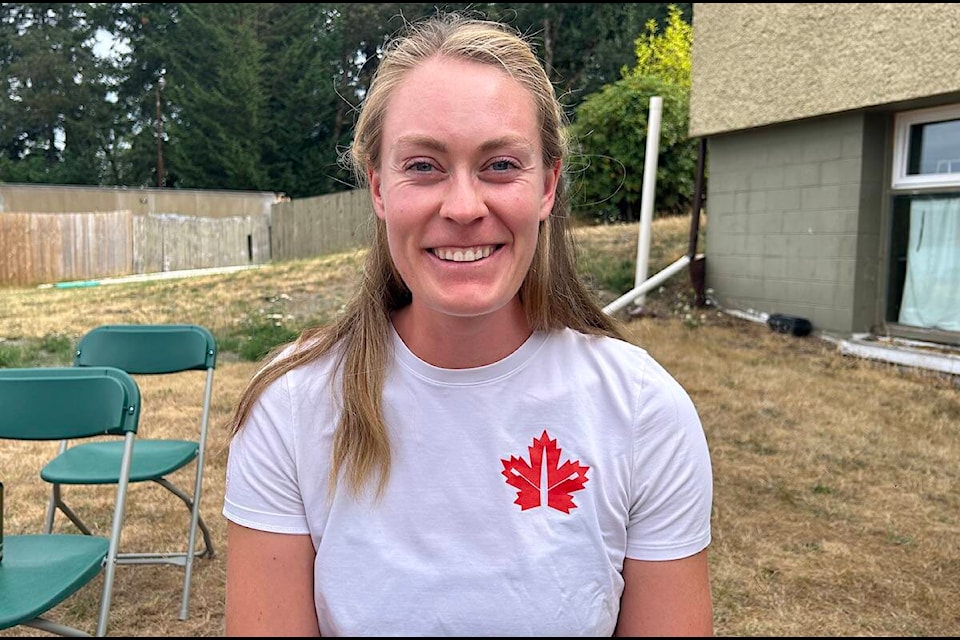 Ontario’s Sydney Payne spent her summers growing up on the Island and spent her Grade 12 year at Brentwood College School. Most recently, she has been training in Duncan with Team Canada since graduating from the University of California in 2019. (Sarah Simpson/Citizen)