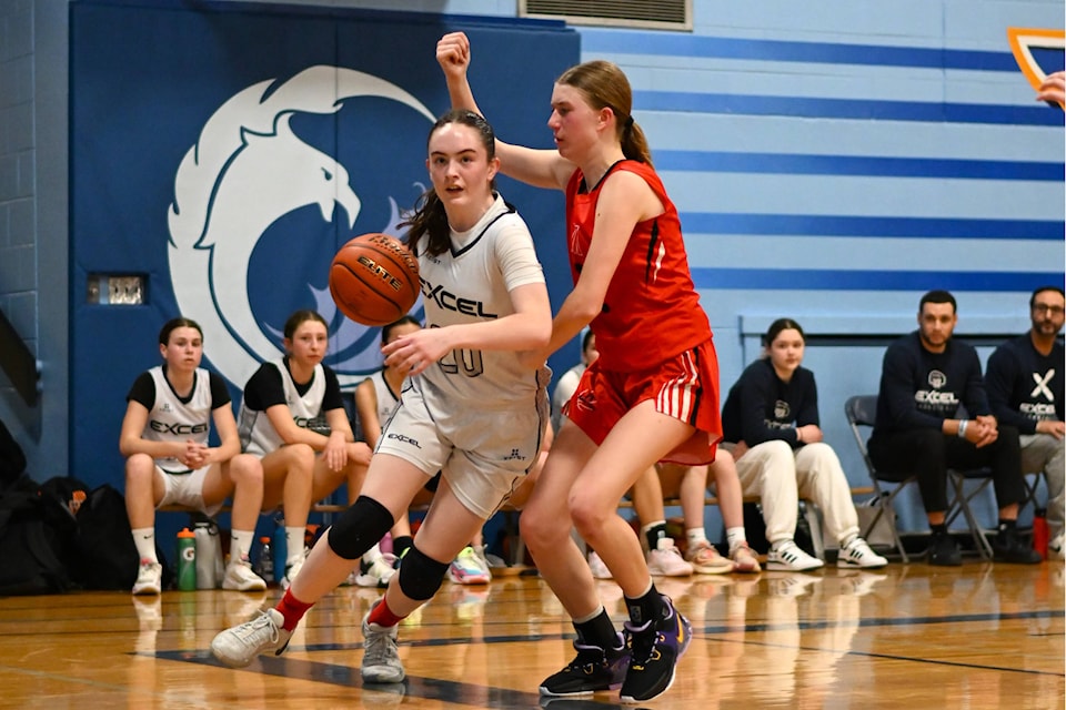 Holly-Rae Myrden (left) will represent B.C. at the Canada Basketball 2024 National Championships in Newfoundland. The tournament runs from Aug. 5 to 10. 