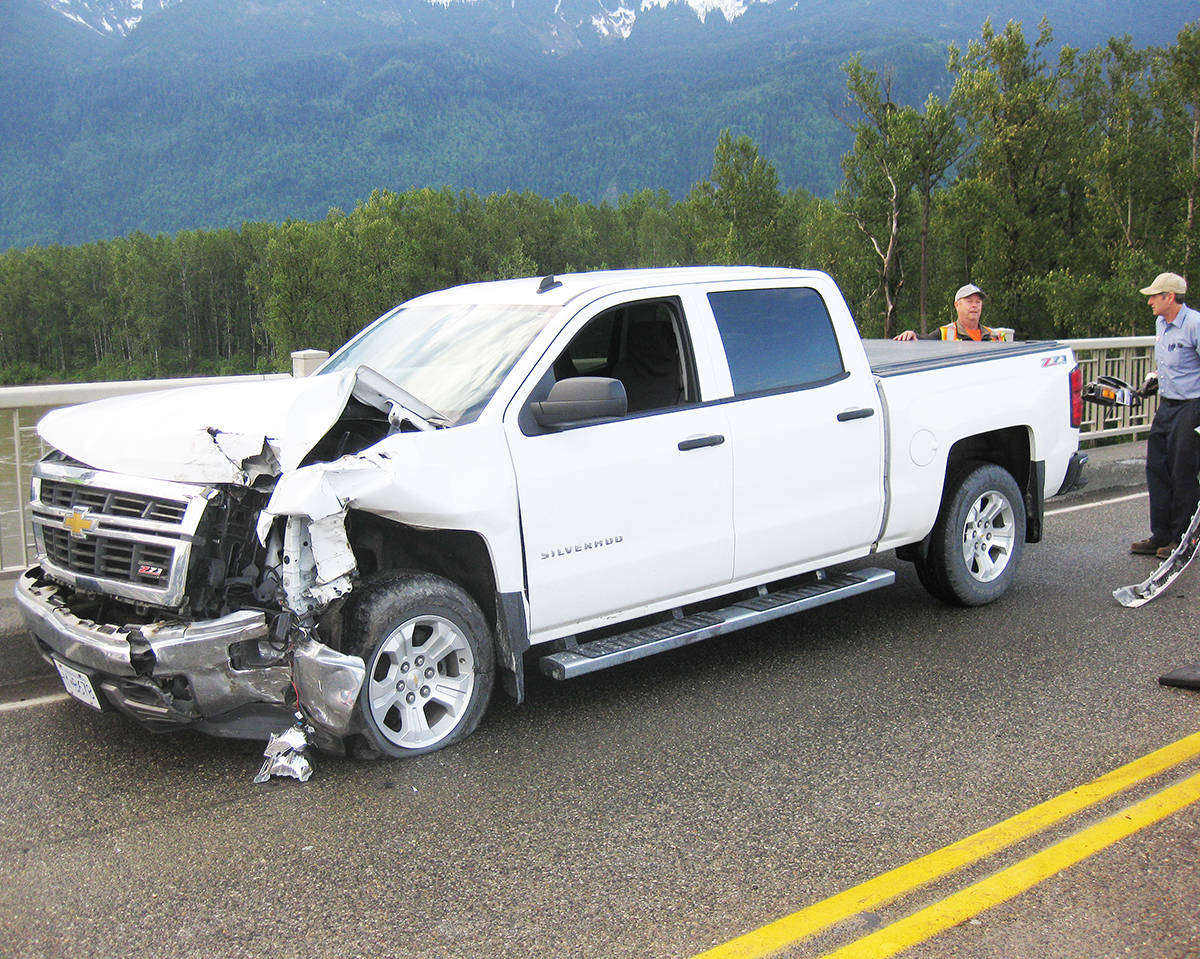 Diesel spill from accident closes AgassizRosedale Bridge Agassiz
