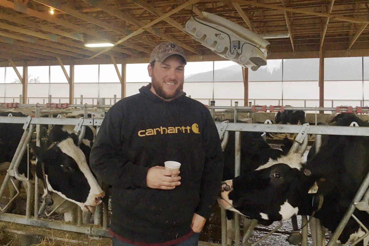 Mike Duncan gave a tour of his farm Bonnie Donne Dairy Farm in Harrison Mills. Submitted/Susan Spaeti