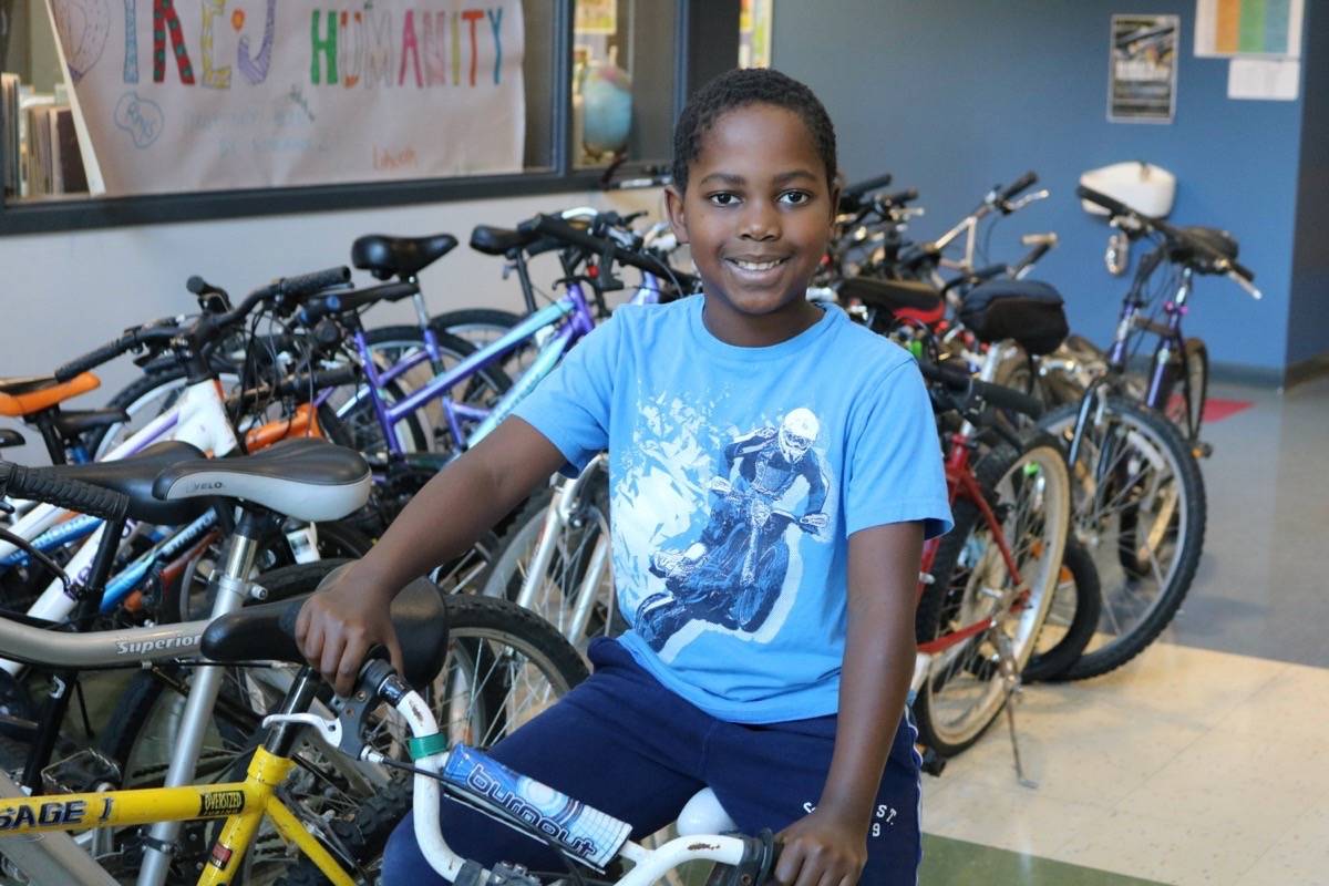 Lower Mainland boy s big heart inspires bicycle drive Agassiz