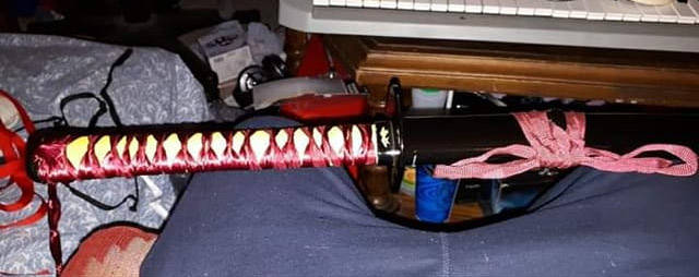 Several martial arts items were stolen from a Chilliwack collector in November. (Submitted)