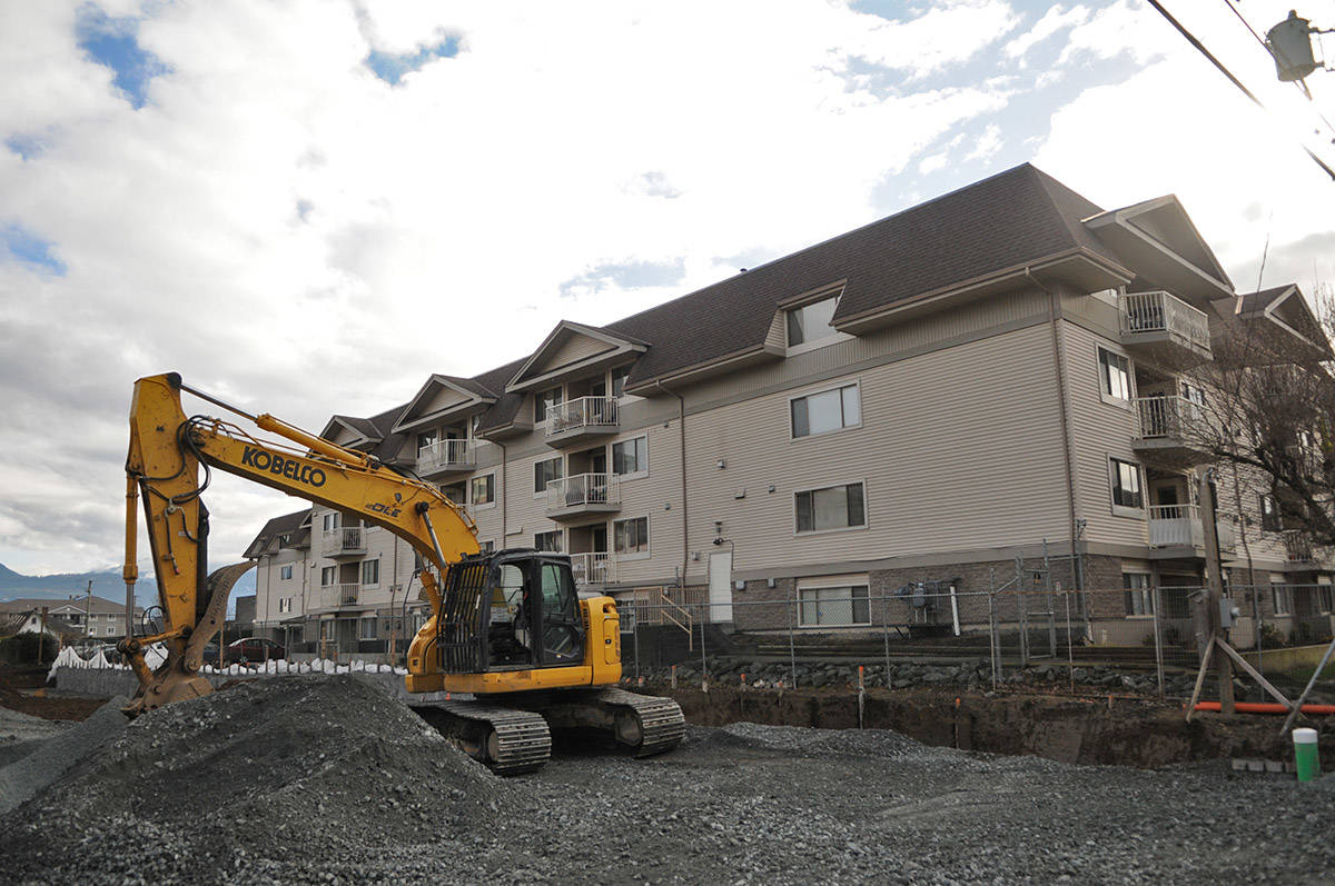 New 28unit affordable housing project under construction on Edward