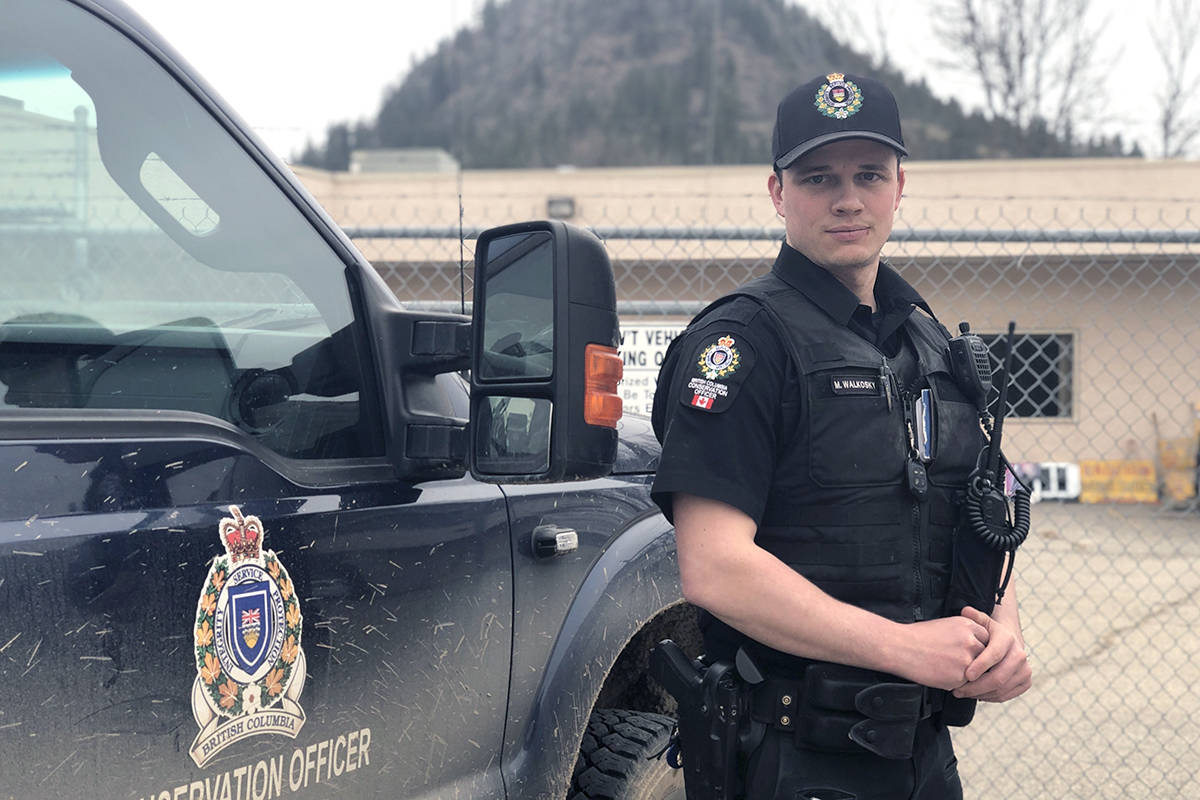 Conservation Service Officer Mark Walkosky is warning residents never to approach wildlife on their own. Anyone who thinks theyve seen an animal in distress should immediately call the 24 hr RAPP line at 1-877-952-7277, he said. Photo: Laurie Tritschler
