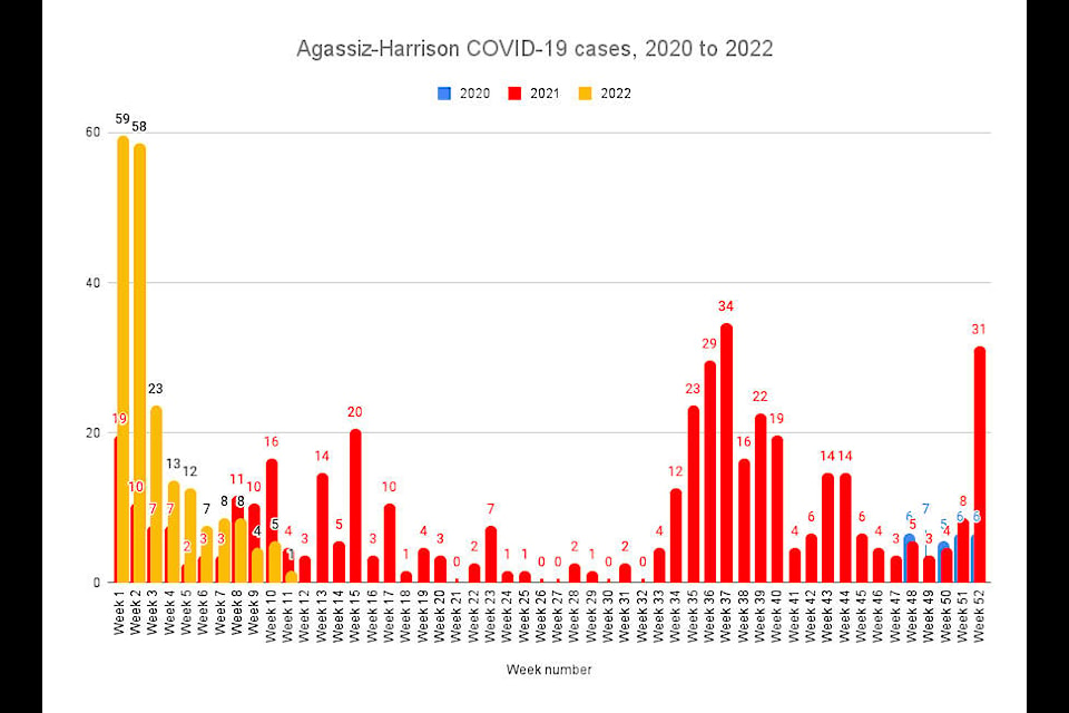 COVID-19 cases have reached the lowest point in three months this past week with only one reported new case. (Graphics/Adam Louis)