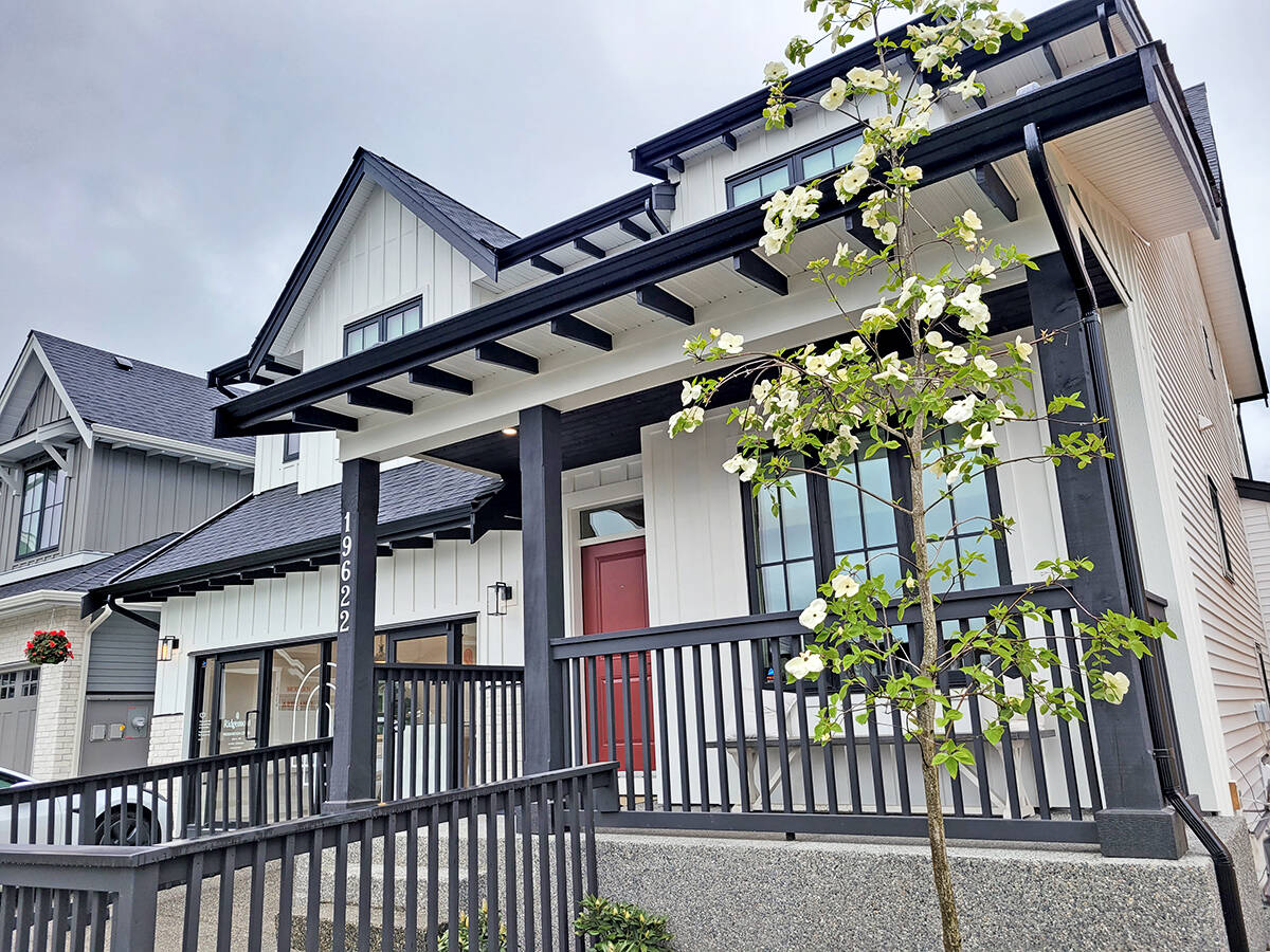 The PNE prize home, unveiled in Langleys Latimer neighbourhood on Monday, May 9, has an estimated value of $2.4 million. (Dan Ferguson/Langley Advance Times)