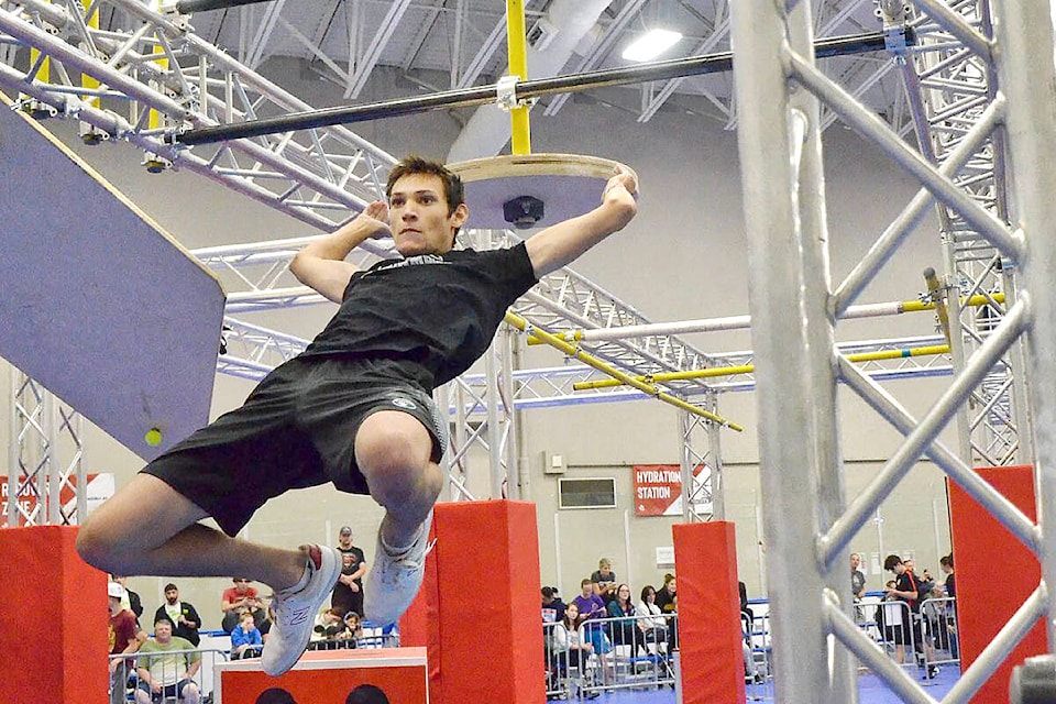 245 competitors competed in 11 categories at the Canadian Ninja League (CNL) National Finals drew competitors from across Canada onto Langley Events Centre October 7 to 9. drew at Langley Events Centre October 7 to 9. (Langley Events Centre)