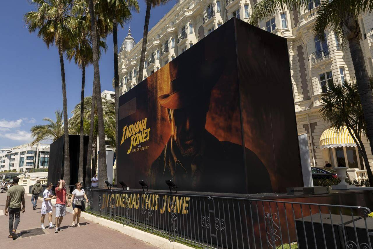 Indiana Jones' swings into Cannes Film Festival; Harrison Ford honored  before joyous festivalgoers - The Columbian