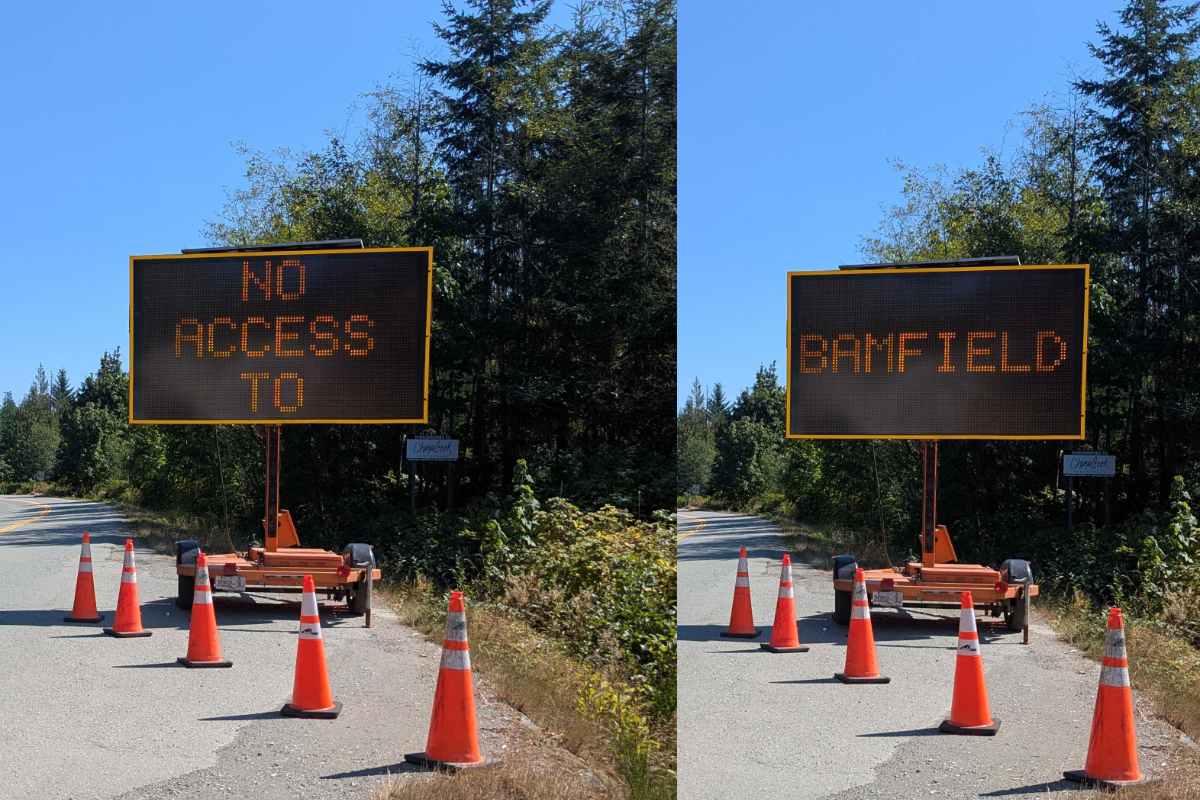Wildfire long quenched but Bamfield's main link to the rest of B.C. remains closed
