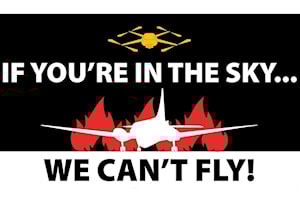 BC Wildfire issues warning after drone spotted near Mount Underwood fire