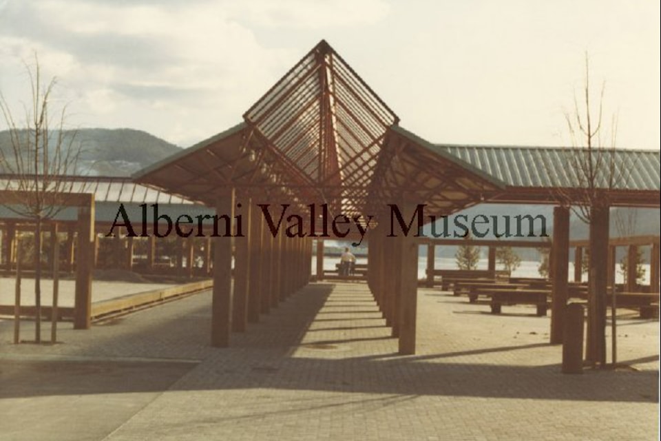 This photo shows Harbour Quay when it was newly opened in 1984. To view more than 24,000 historical Port Alberni photos, visit the Alberni Valley Museum’s online photo archives at portalberni.pastperfectonline.com.