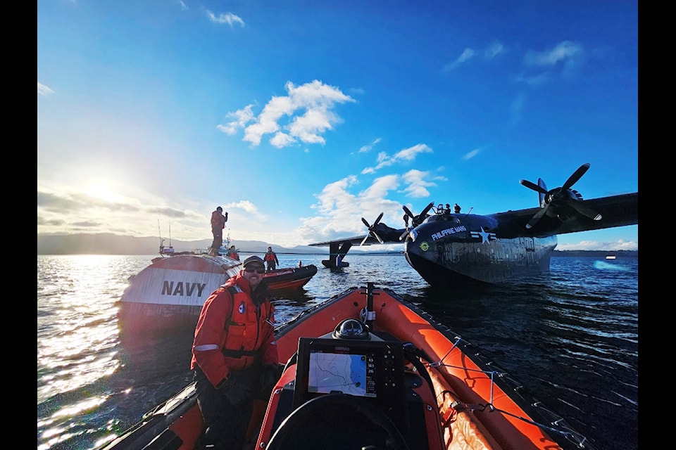 Philippine Mars spends Christmas holiday in Pat Bay Vancouver Island
