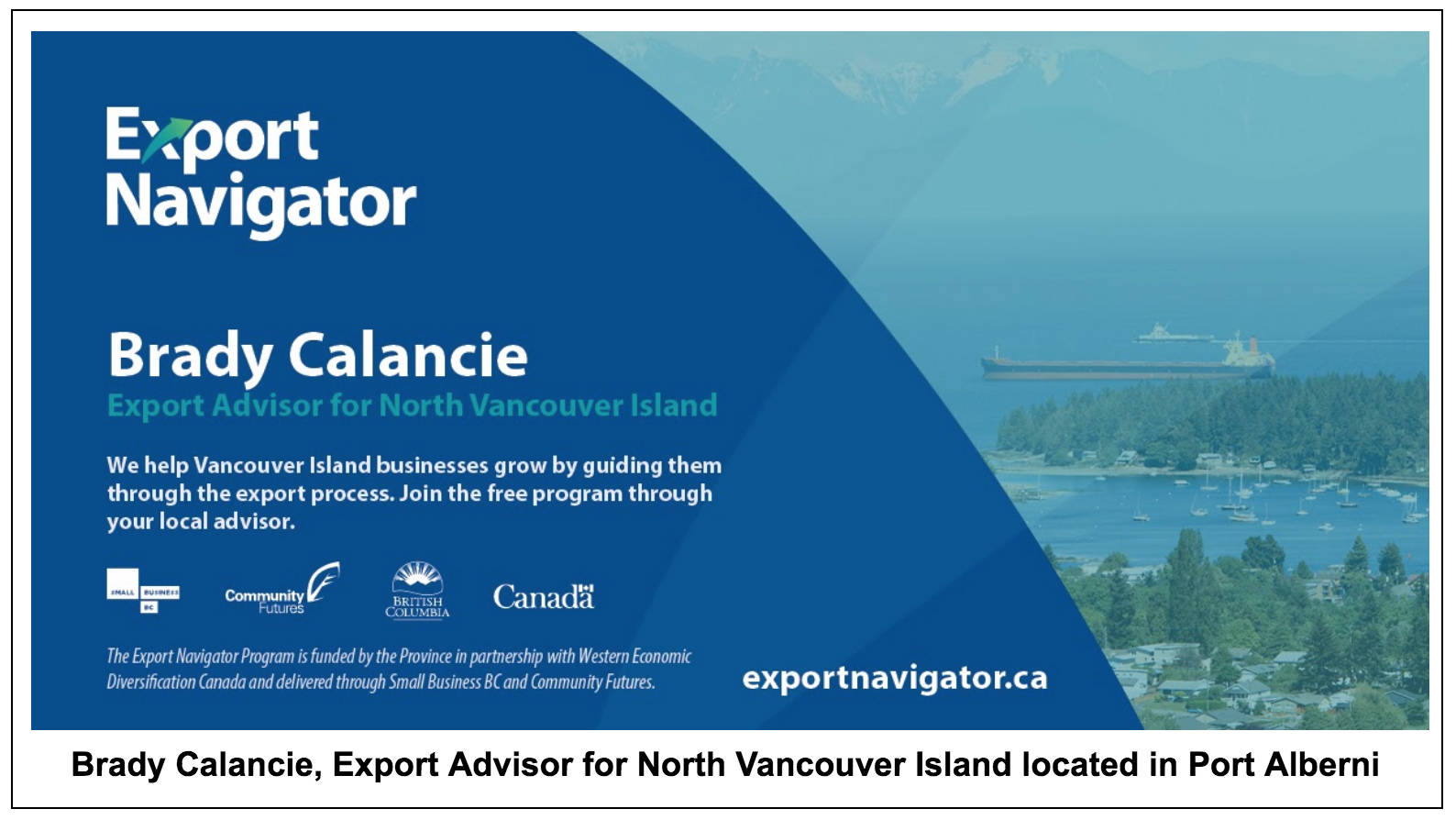 North Vancouver Island businesses achieve international success with Export Navigator