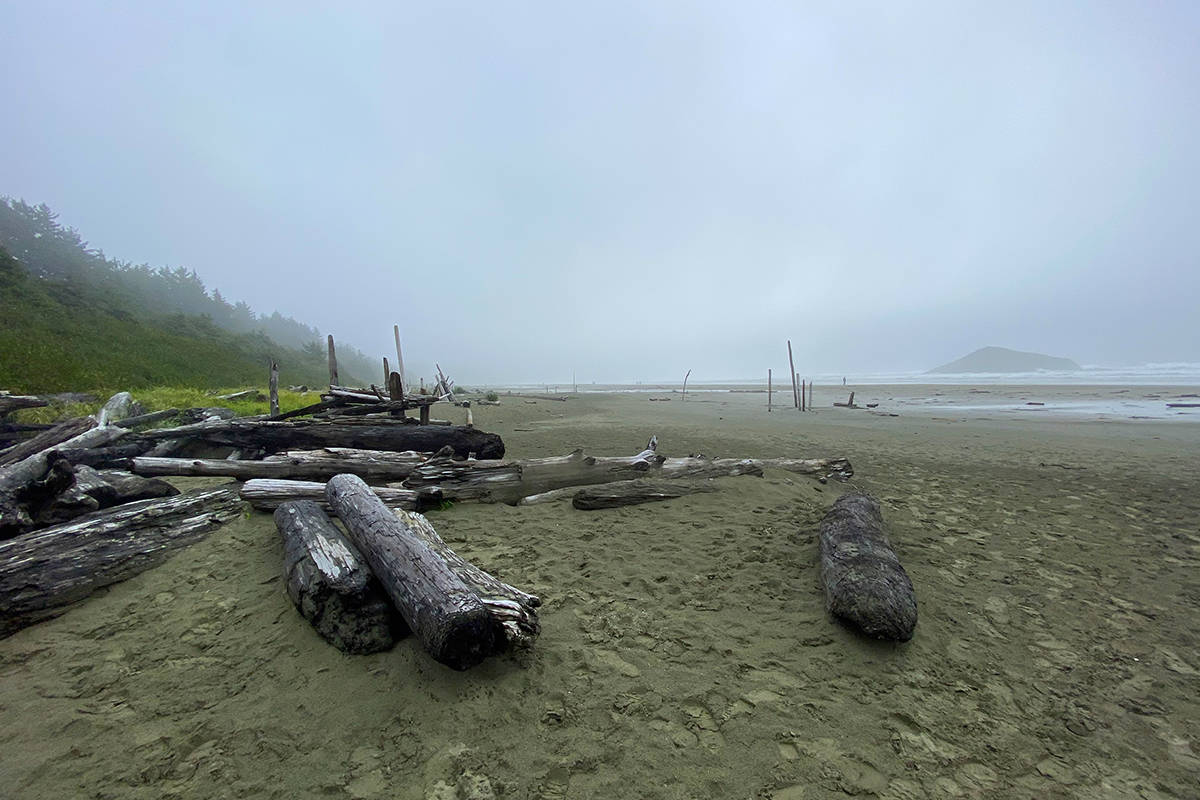 The waves came crashing down hard at Mackenzie beach, taking surfing off the menu for the day.