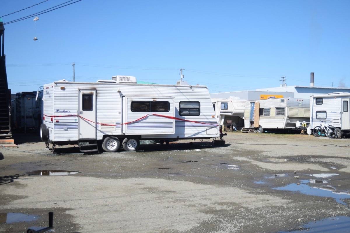 Fire knocked down at Wintergreen Apartments trailer Alberni Valley News