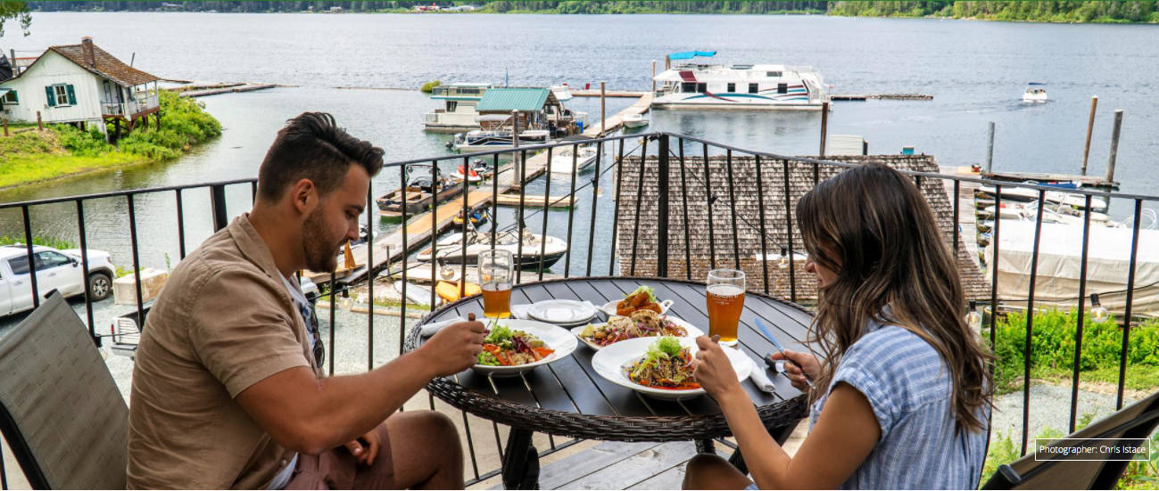 The Fish & Duck Resort has stood here on the shores of Sproat Lake for over 100 years.