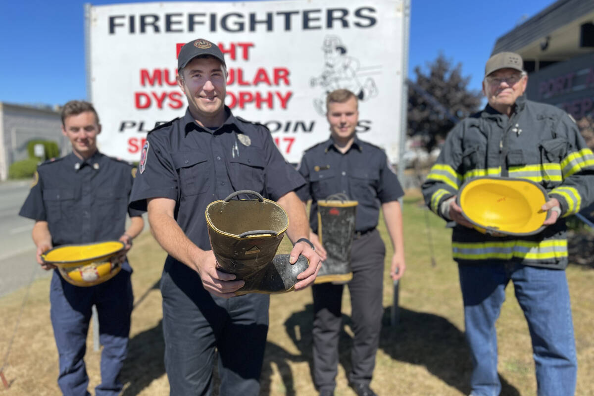 Alberni Valley firefighters bring back annual boot drive Alberni