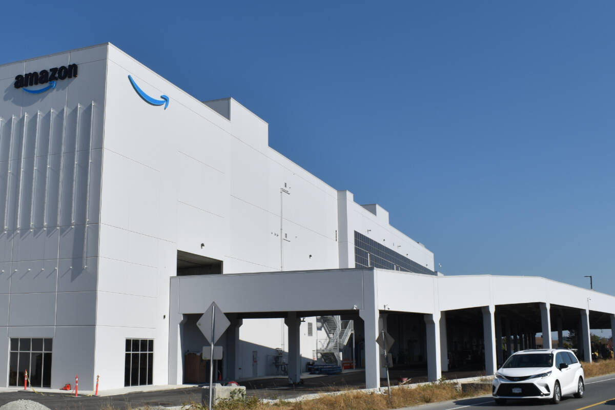 Vancouver Island’s massive new 65 million Amazon facility expected to