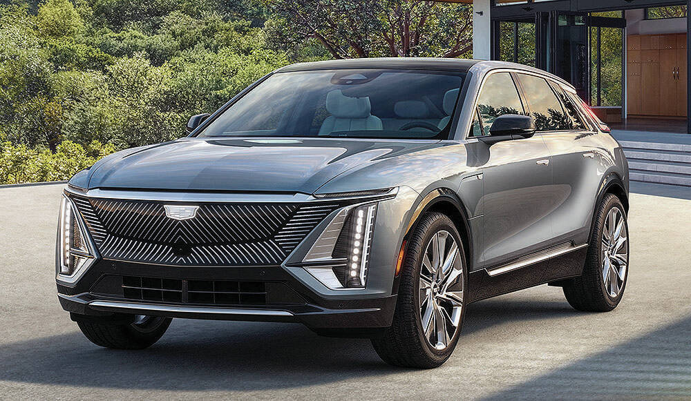 Three other Cadillac electric vehicles are expected to follow the new Lyriq, although the current gasoline models will continue for the time being. PHOTO: CADILLAC