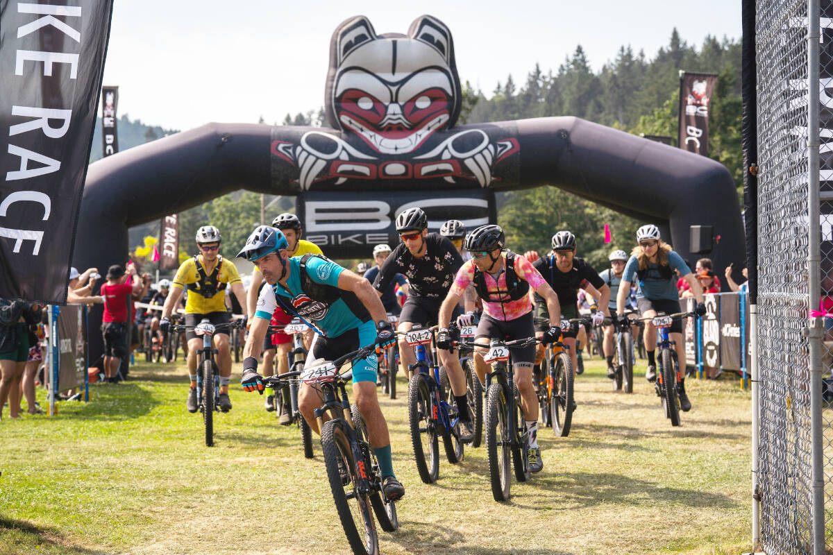 Crofton resonates as a great site for part of the BC Bike Race