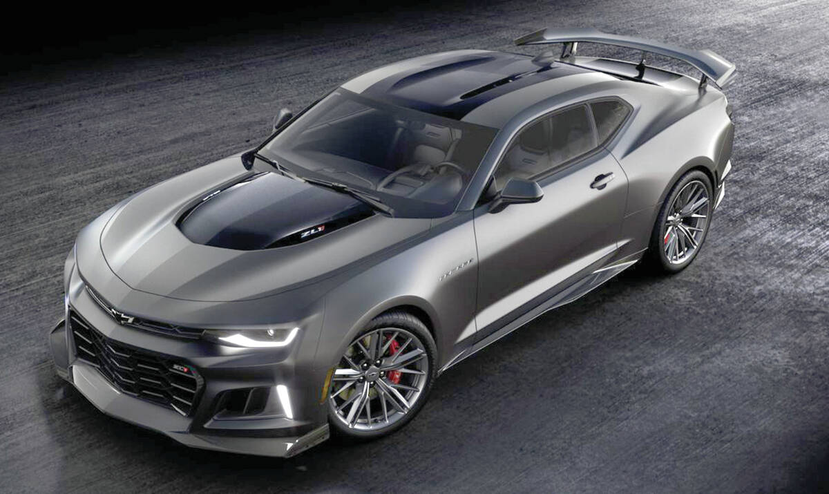 The Chevrolet Camaro is coming to an end and the company has a few tricks up its sleeve for a final hurrah. PHOTO: CHEVROLET