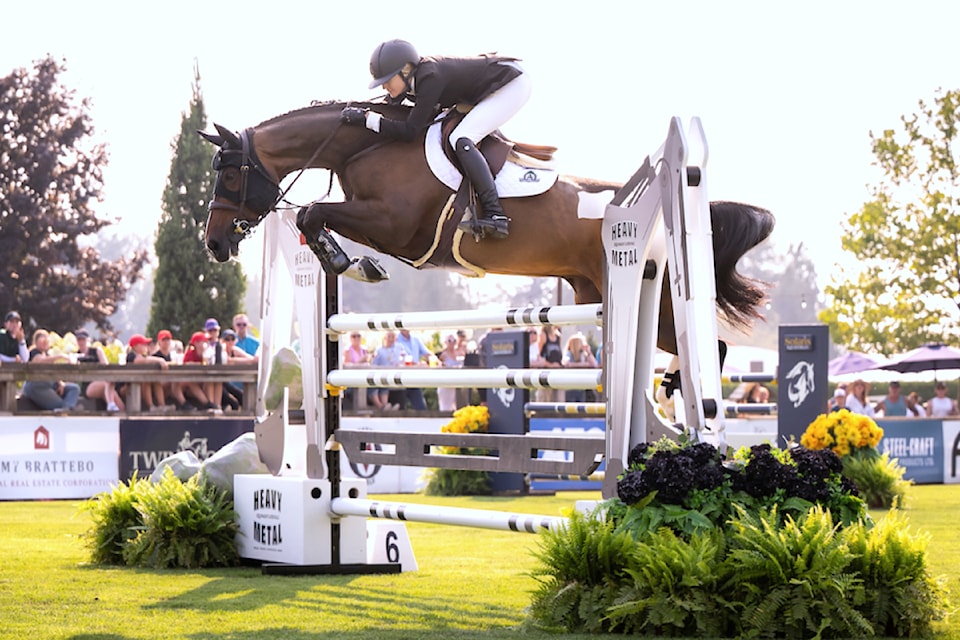 Tiffany Foster rode Northern Light to victory at tbird on Friday, Aug. 9. 