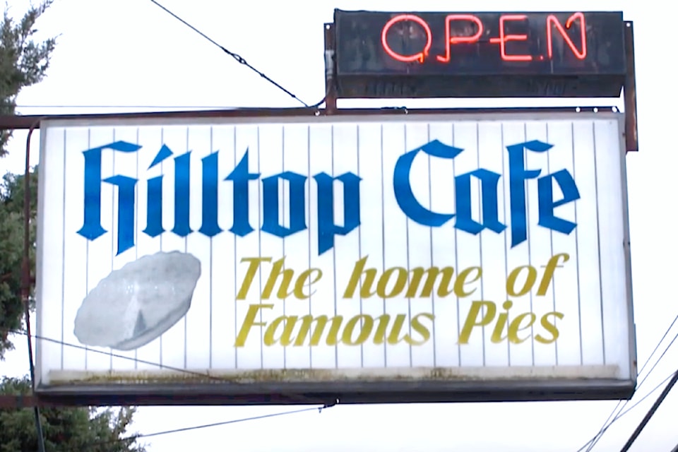 Aldergrove's Hilltop Diner Cafe is permanently closed. (Hilltop Diner Cafe Youtube screengrab)