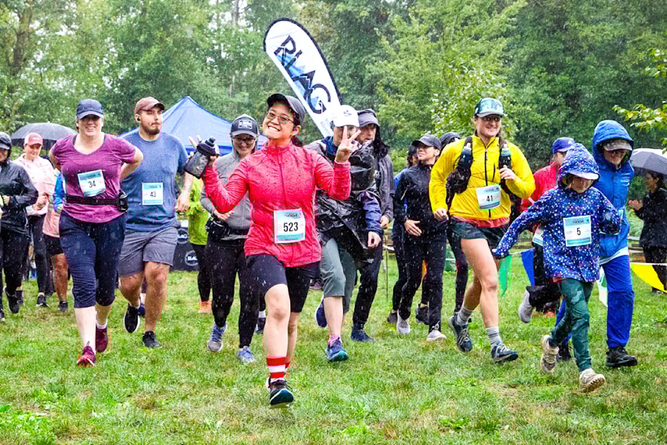 Gruesome Twosome race participants