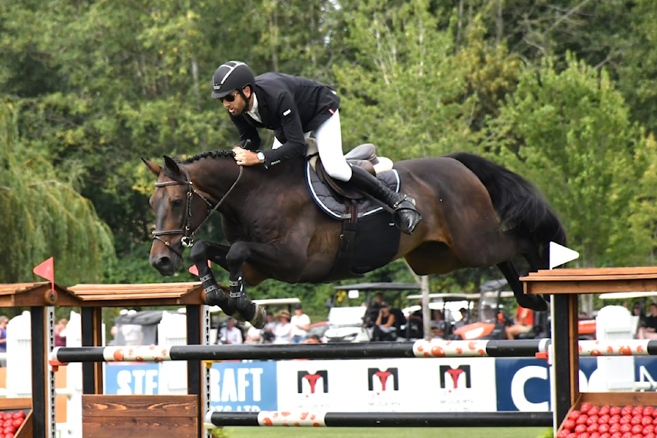 Equestrian competition winner