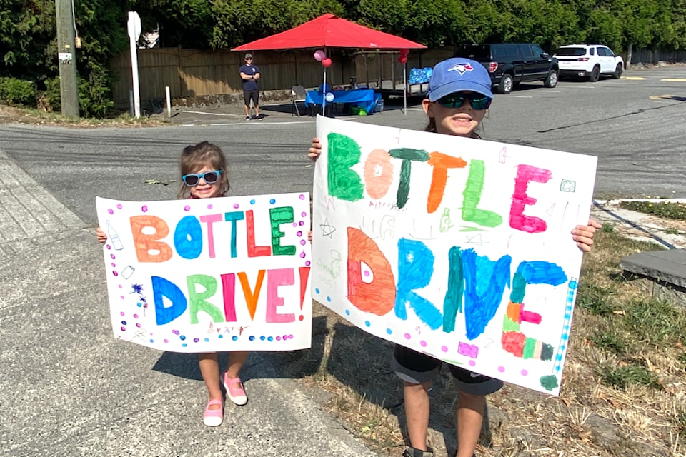 The Wiggins family's first bottle drive raised $1,500 last year, and they hope to surpass that on Saturday, Aug. 24. 
