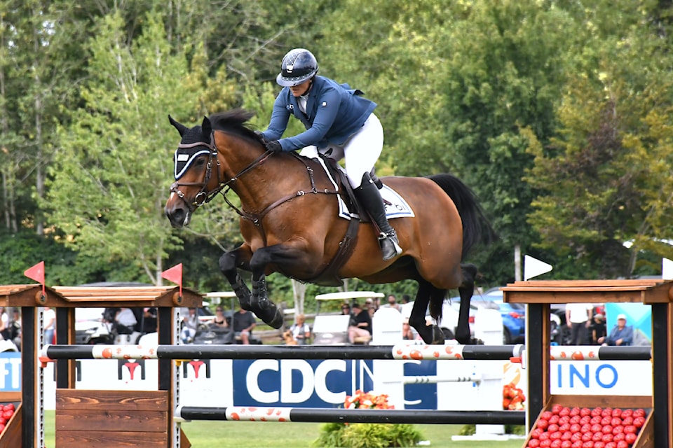 Kassidy Keith and Havana competed in the FEI three-star Steel-Craft Doors Grand Prix on Sunday, Aug. 11. 