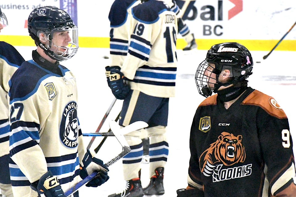 91ԭ Trappers and Aldergrove Kodiaks each had players representing the teams at the PJHL All-Star game on Monday, Jan. 13. (Kyler Emerson/Aldergrove Star file)