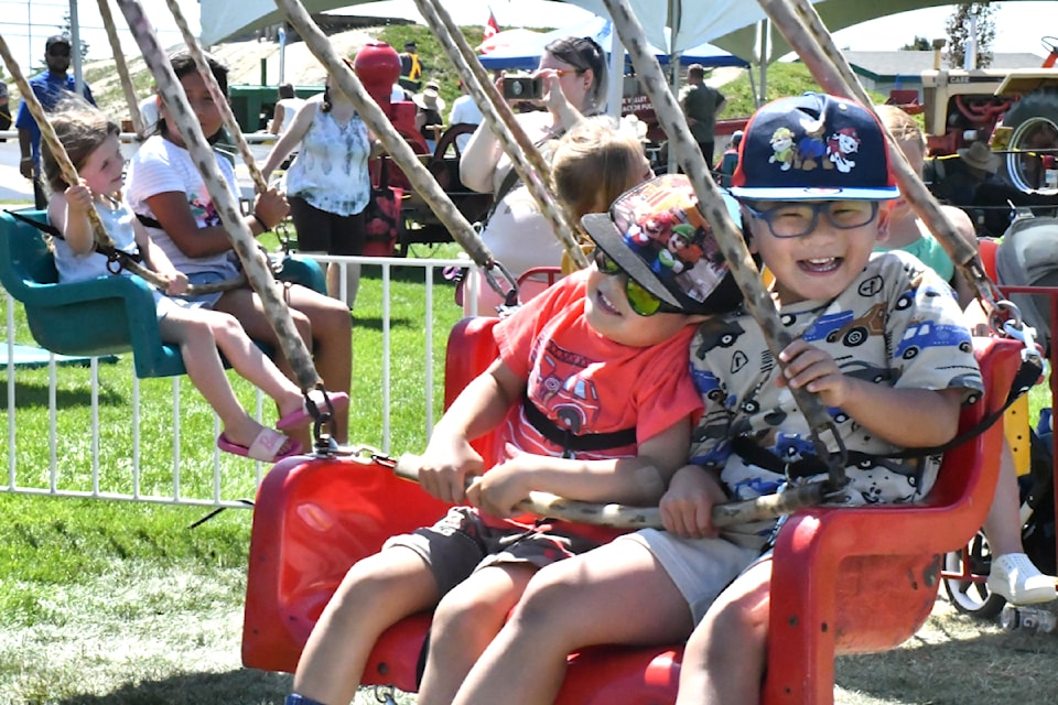 Classic fair games and rides are part of the Aldergrove Fair this weekend. 